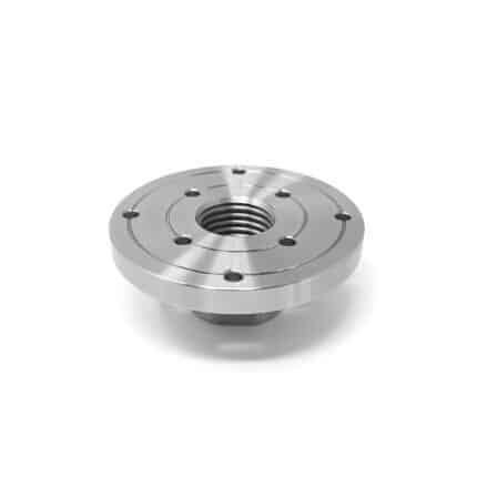 4" Wood Lathe Face Plate (M33 x 3.5) with locking set screw for reverse turning.