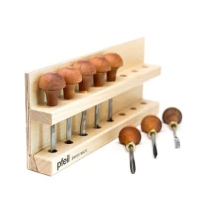 Palm Carving Tools Set B by Pfeil Swiss Made