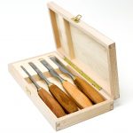 4 Piece Carpenter Chisel Set by Pfeil Swiss Made - Image 2
