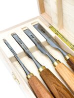 4 Piece Carpenter Chisel Set by Pfeil Swiss Made - Image 5