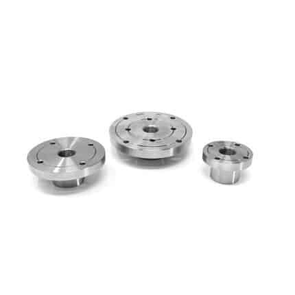 3 Piece Wood Lathe Face Plate Bundle (3/4" x 16tpi)