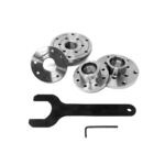 RGWOOD 4 Piece Wood Lathe Faceplate Bundle (1-1/4” x 8tpi) - Image 2